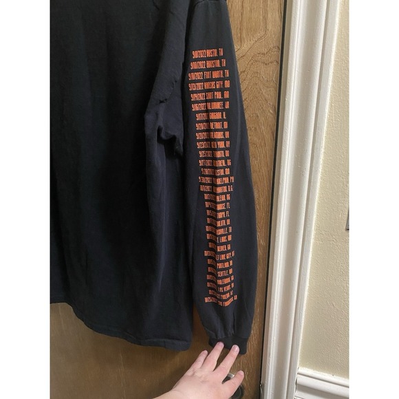 Panic At The Disco Viva Las Vengeance Tour 2022 Long Sleeve T Shirt Sz M Black - Picture 2 of 14